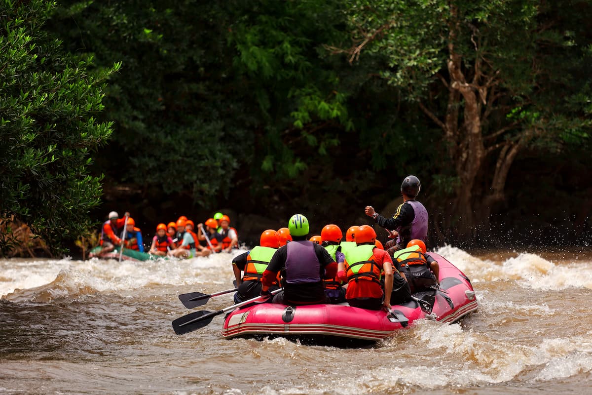 River rafting